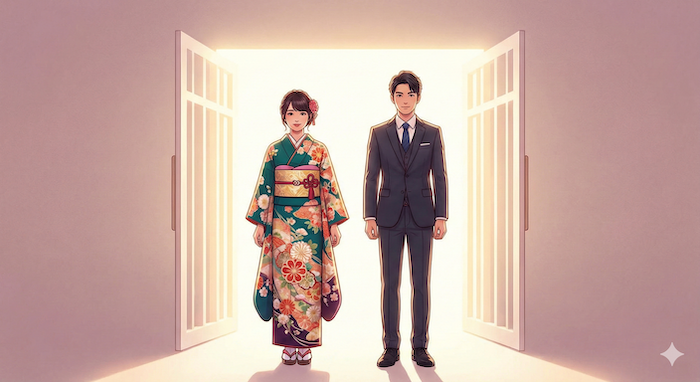 成人式の門出