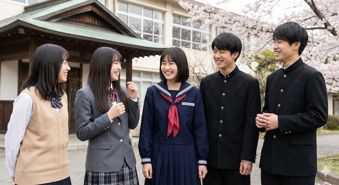 ブレザー？学ラン？日本の制服　アイキャッチ