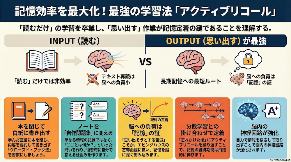 アクティブリコール インフォグラフィック